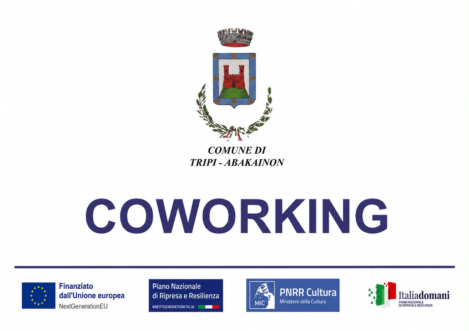 Area Coworking del Comune di Tripi-Abakainon